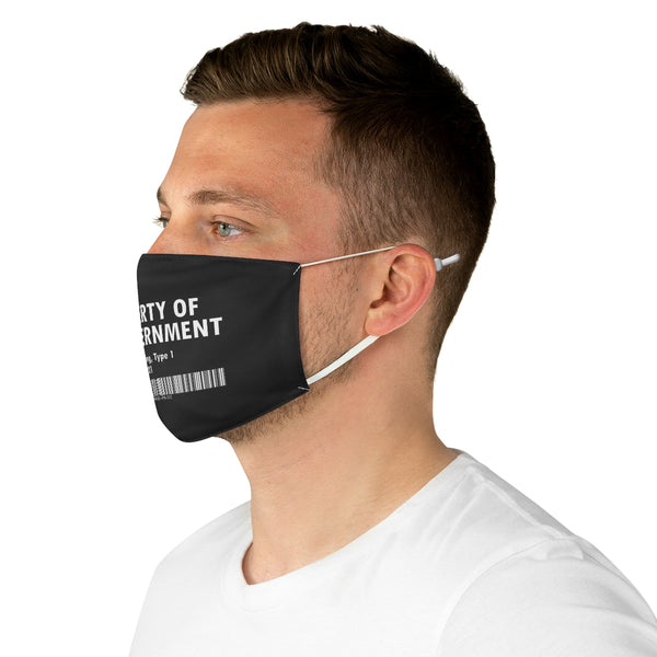 Mask, Virtue Signaling, Type 1 - Black